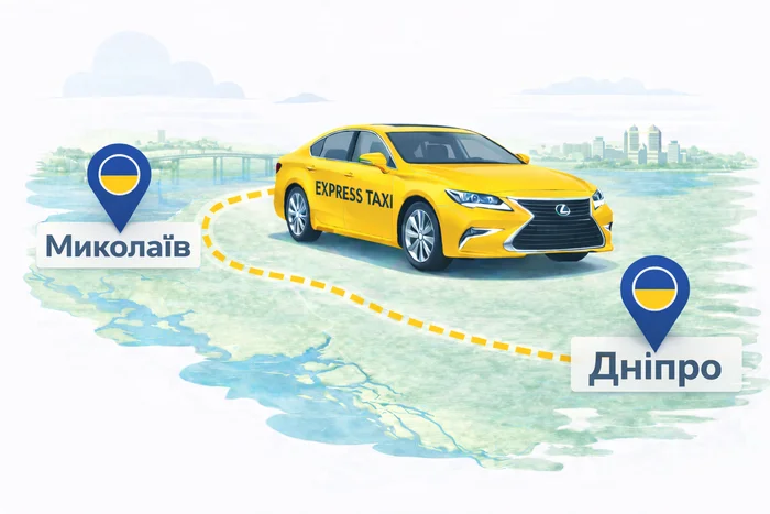 Міжміське таксі Дніпро – Миколаїв | Express Taxi