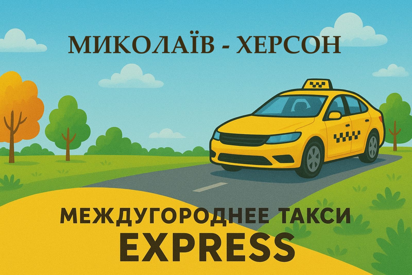Міжміське таксі Миколаїв - Херсон