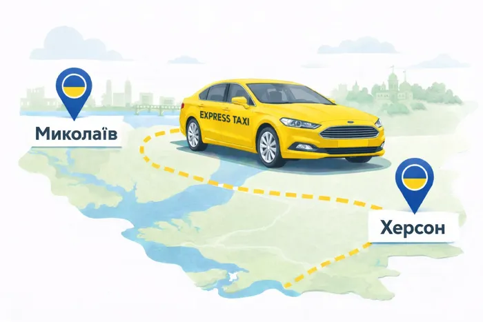 Міжміське таксі Миколаїв - Херсон
