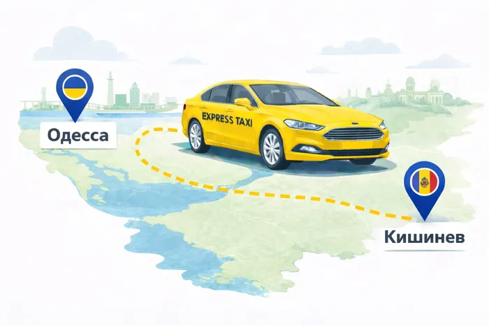 Такси Одесса → Кишинев ᐈ Прямой трансфер в Аэропорт✈️
