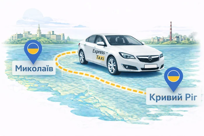 Міжміське таксі з Миколаєва до Кривого Рогу