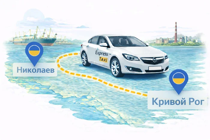 Заказать Такси Николаев - Кривой Рог