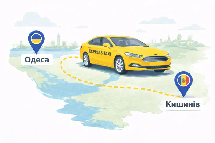 Міжнародне Таксі  Одеса - Кишинів | Трансфер в аеропорт✈️