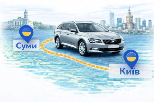 Міжміське таксі Суми - Київ