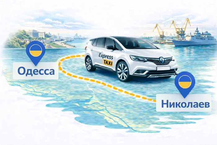 Одесса → Николаев ᐈ Междугороднее такси от Express