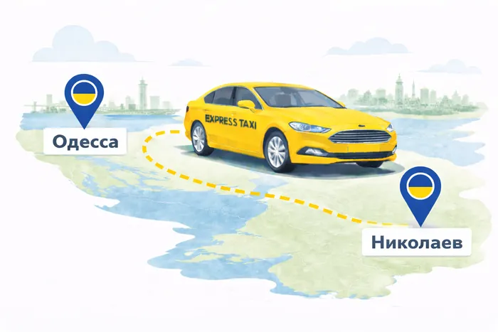 Одесса → Николаев ᐈ Междугороднее такси от Express