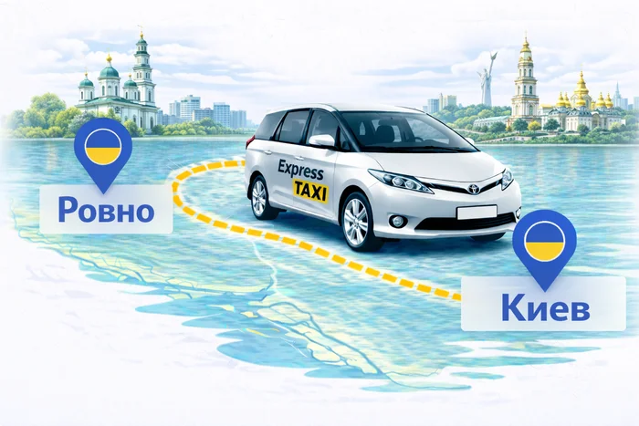 Такси Ровно → Киев ᐈ ЗАКАЗАТЬ не дорогое такси по Укриане