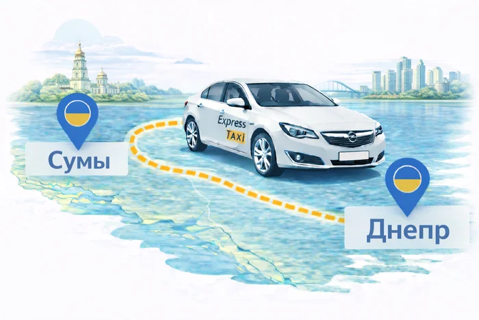 Такси из Сум в Днепр | Express Taxi