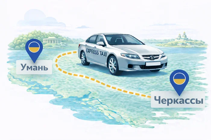 Такси Умань - Черассы | Express Taxi