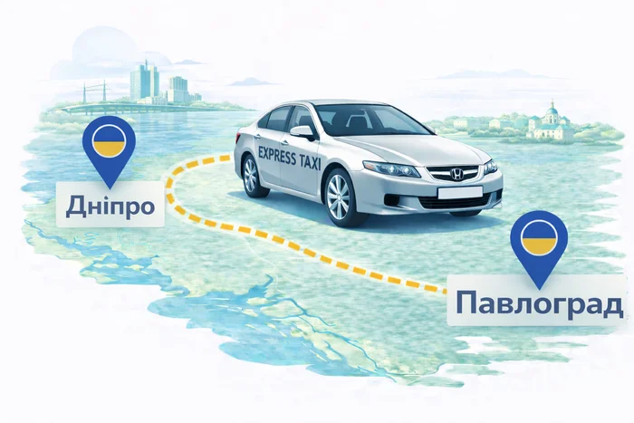 Міжміське таксі Дніпро — Павлоград