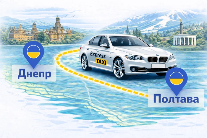 Такси Днепр - Полтава | Express Taxi