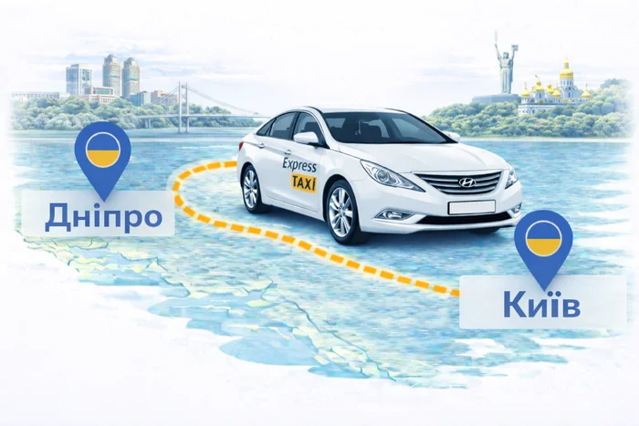 Міжміське таксі Дніпро - Київ | Express Taxi