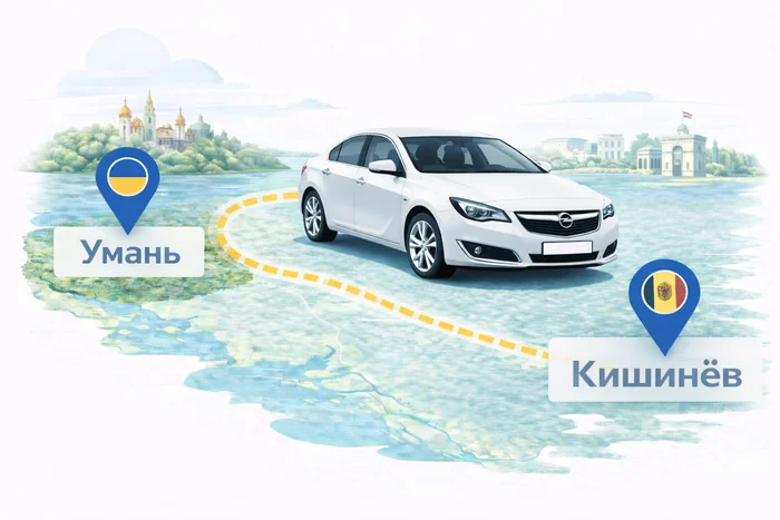 Международное такси Умань - Кишинев | Express Taxi