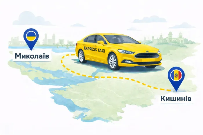 Таксі Аеропорт Кишинів - Миколаїв | Express Taxi
