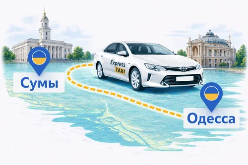 Междугороднее такси Сумы – Одесса | Express Taxi