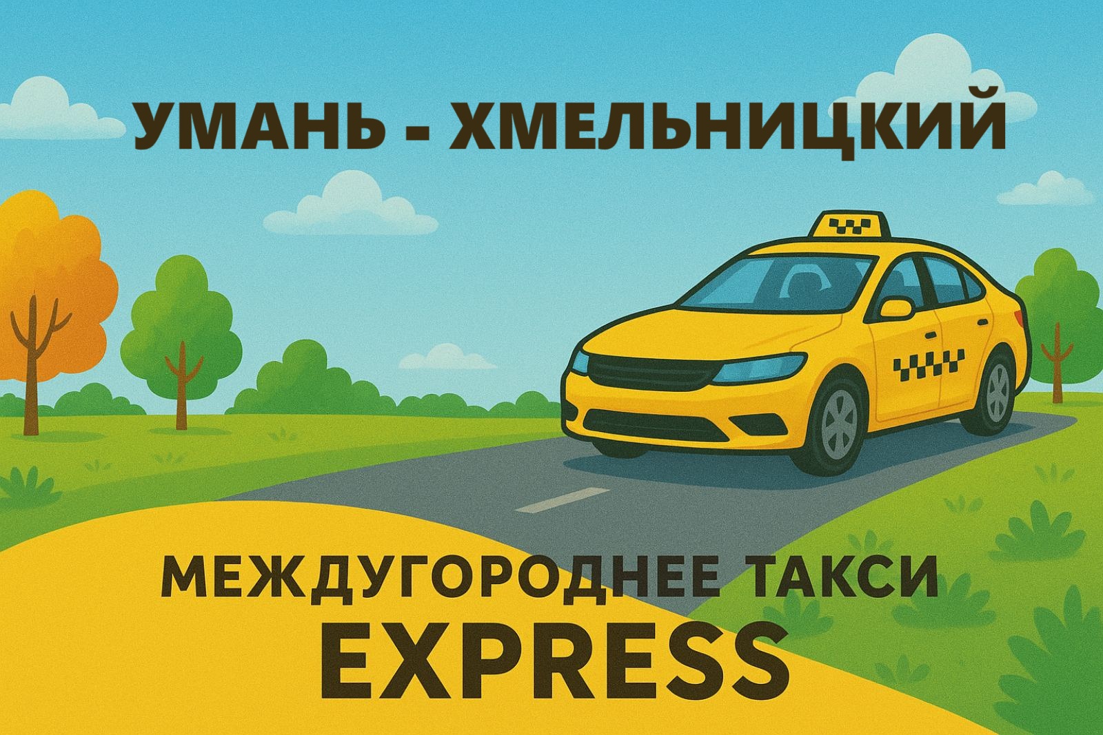 Такси Умань - Хмельницкий - Express Taxi 