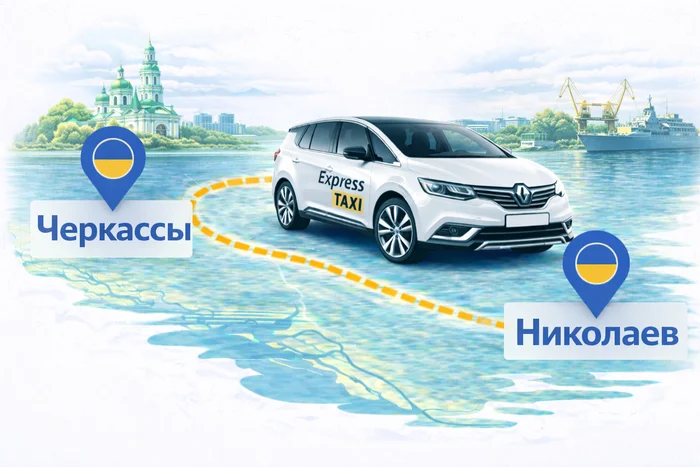 Такси Черкассы - Николаев | Express Taxi