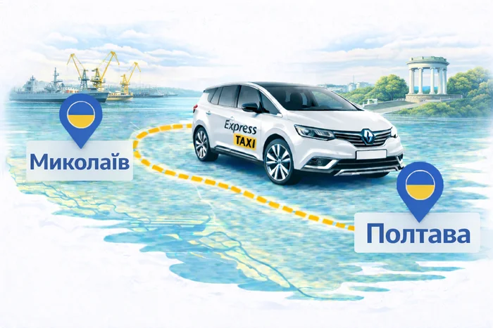 Такси Миколаїв - Полтава - Express Taxi