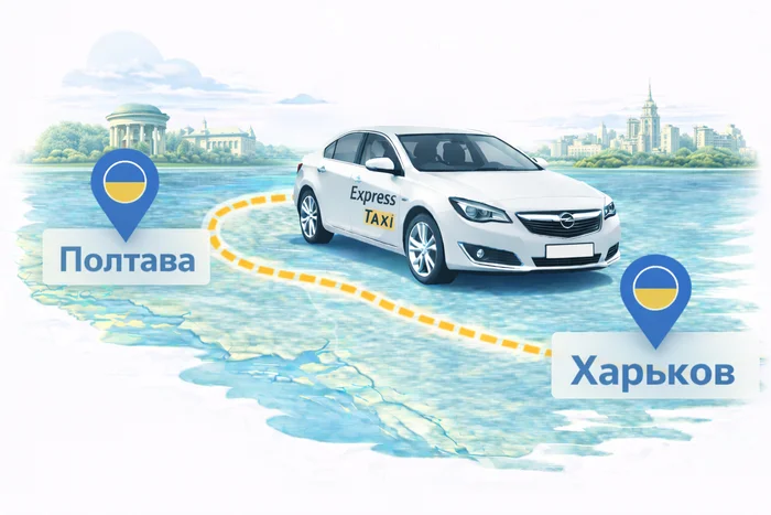 Полтава → Харьков ᐈ междугороднее не дорогое такси!