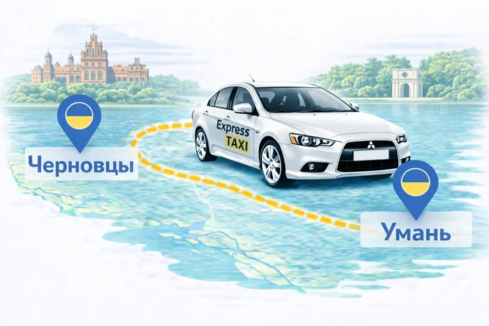 Междугороднее такси Черновцы – Умань