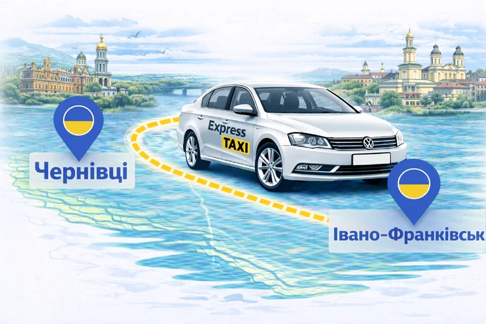 Міжміське таксі Чернівці – Івано-Франківськ