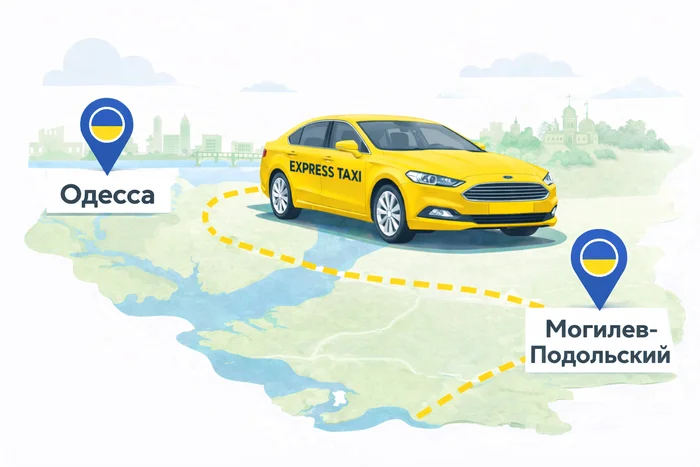 Междугороднее такси Одесса – Могилев-Подольский