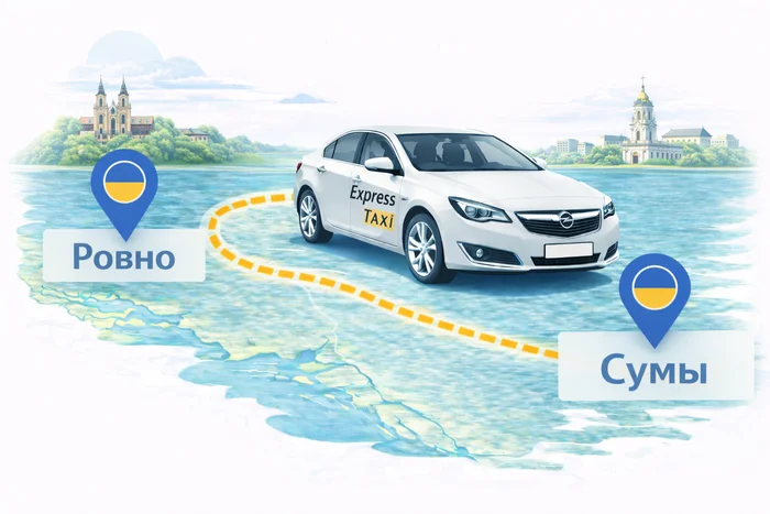 Междугороднее такси Ровно – Сумы