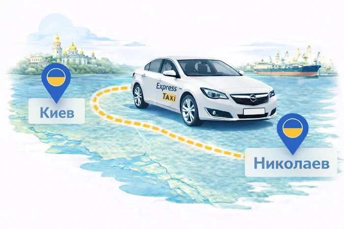 Междугороднее такси Киев - Николаев | Цена 10.500 ₴