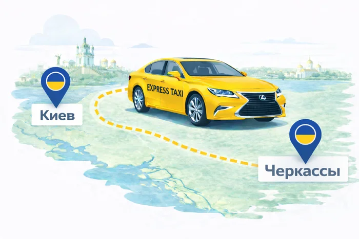 Междугороднее такси Киев — Черкассы | Цена 4.500 ₴