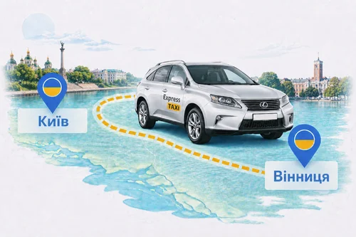 Таксі Київ - Вінниця