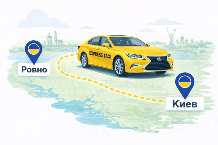 Такси Киев - Ровно ᐈ комфортный трансфер по выгодной цене
