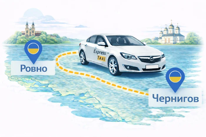 Такси Ровно → Чернигов | Express Taxi