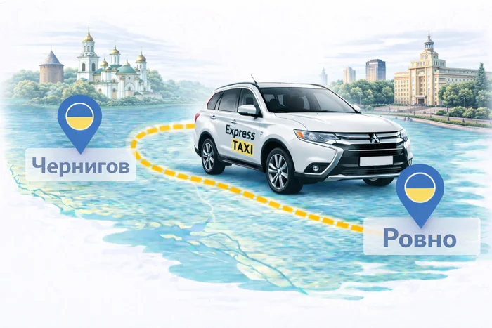Такси Чернигов - Ровно | Express TAXI 