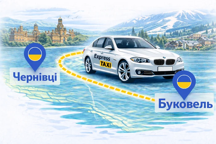 Express TAXI міжміське таксі Чернівці – Буковель