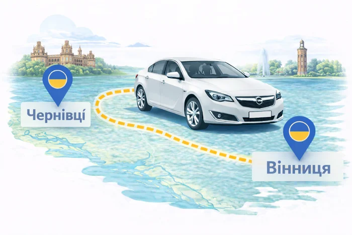 Міжміське таксі Чернівці - Вінниця | Express TAXI