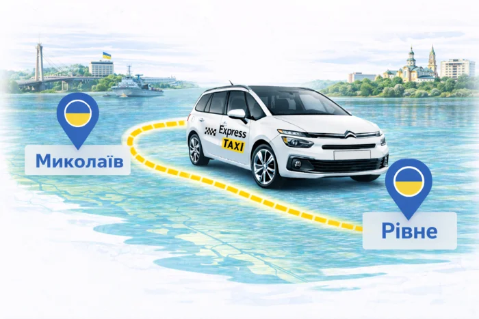 Миколаїв - Рівне ᐈ Міжміське таксі по Україні