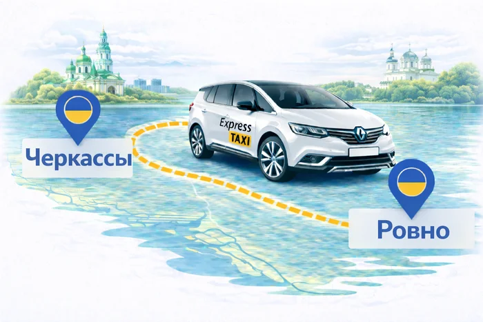 Такси Черкассы - Ровно ᐈ междугоронее такси 