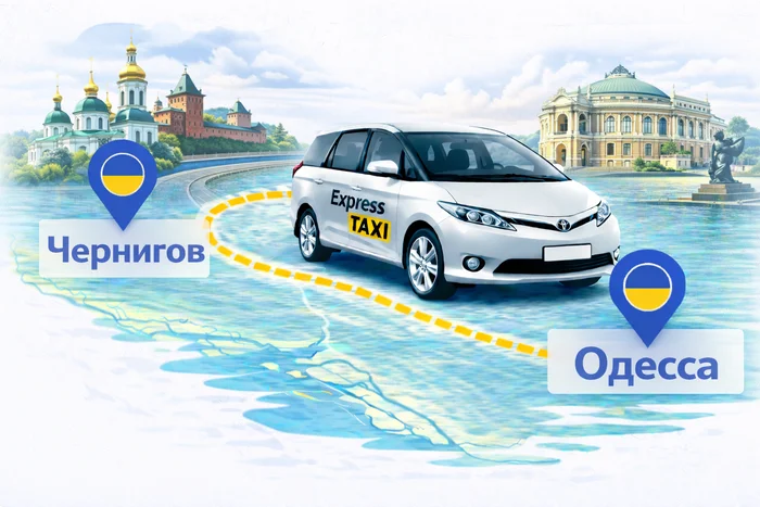 Чернигов → Одесса ᐈ Заказать такси по Украине  не дорого!