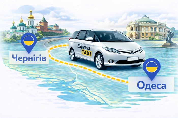 Чернігів - Одеса ᐈ Замовити таксі по Україні не дорого!
