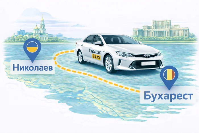 Николаев - Бухарест ᐈ заказать Такси в Бухарест недорого