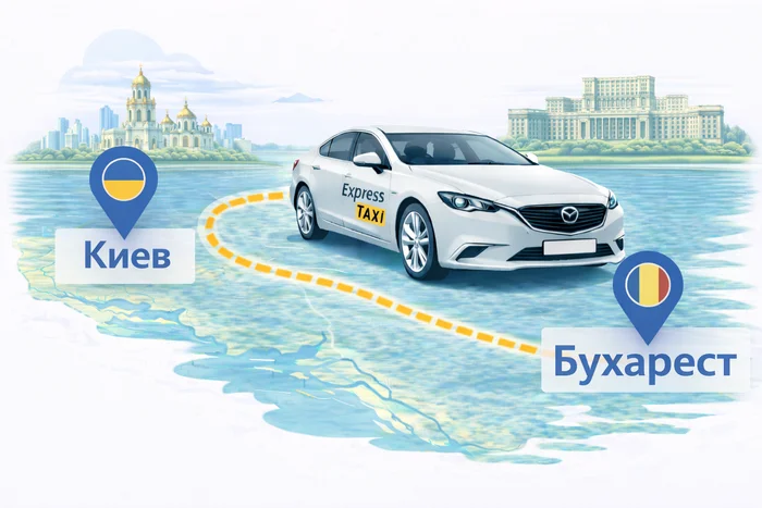 Такси Киев → Бухарест ᐈ Прямой трансфер в Аэропорт✈️