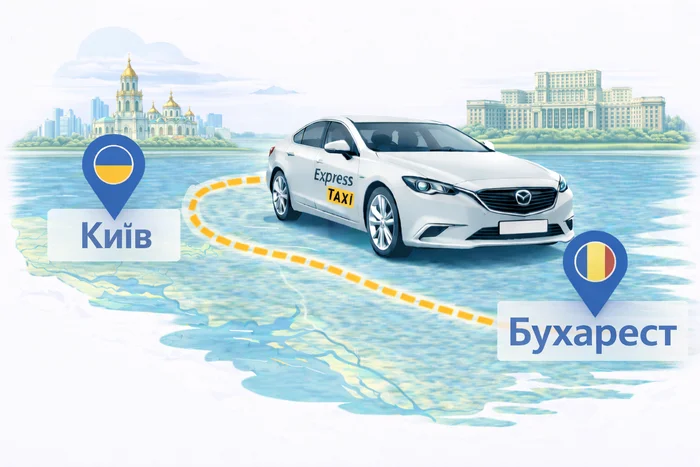 Таксі Київ – Бухарест ᐈ прямий трансфер в аєрпоорт✈️