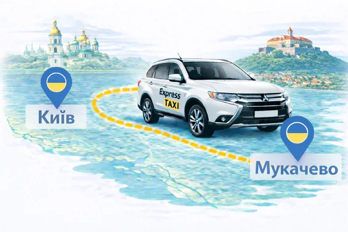 Трансфер Київ - Мукачево • Міжміське таксі по Україні