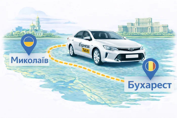 Миколаїв - Бухарест ᐈ замовити таксі в Бухарест недорого