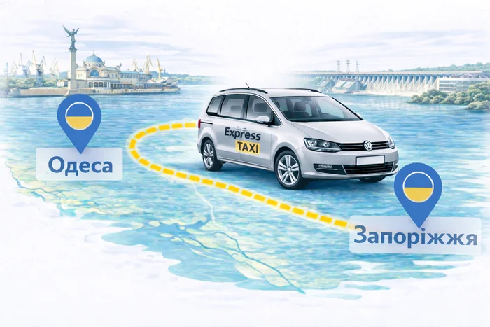 Міжміське таксі Одеса – Запоріжжя ᐈ від Express Taxi