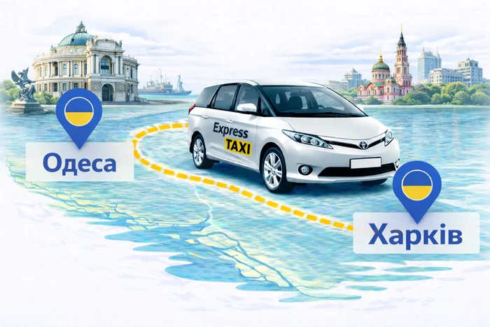 Одеса - Харків ᐈ Міжміське таксі без очікування