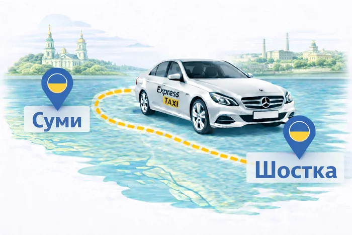 Суми - Шостка ᐈ міжміське таксі по Україні та закордон!