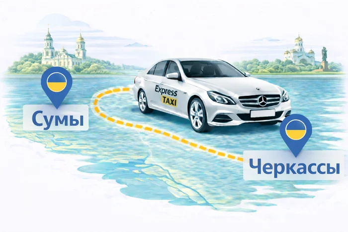 Сумы – Черкассы ᐈ такси межгород по Украине недорого!