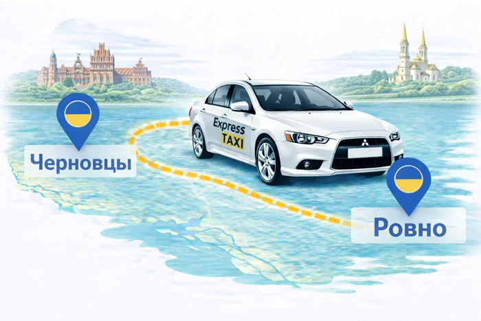 Черновцы – Ровно ᐈ такси по Украине недорого!