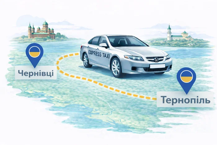 Міжміське таксі Чернівці – Тернопіль